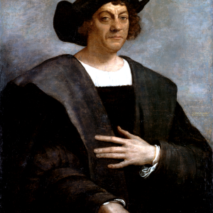 Christopher_Columbus door Sebastiano del Piombi Christoffel Columbus door Sebastiano del Piombi