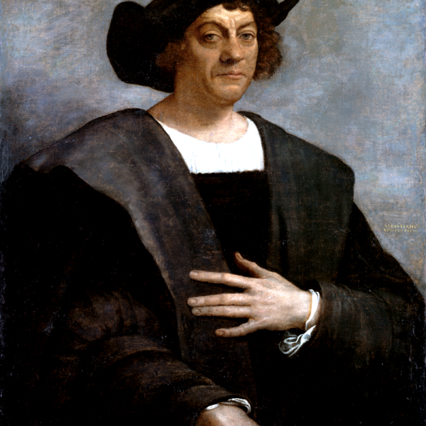 Christopher_Columbus door Sebastiano del Piombi Christoffel Columbus door Sebastiano del Piombi